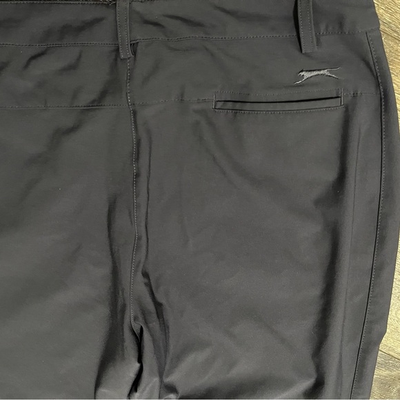 Slazenger Women's Gray Lightweight Golf Pants Polyester Spandex - Picture 2 of 9